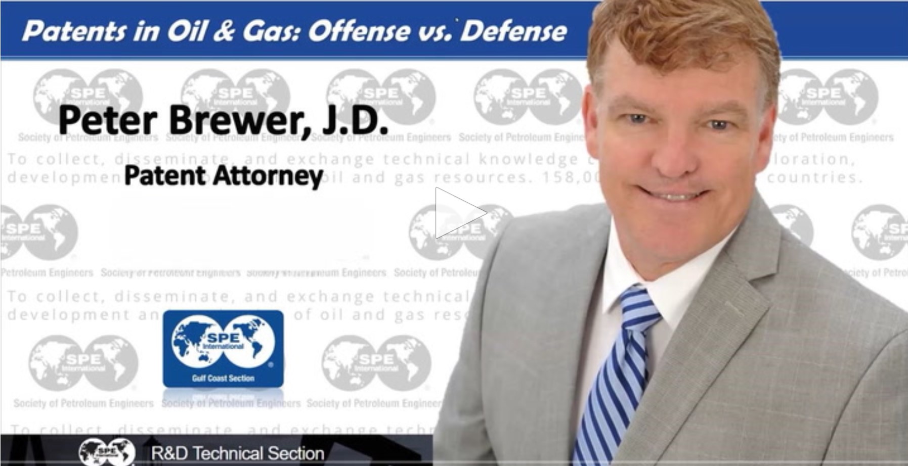 Patents in Oil & Gas: Offense vs. Defense webinar thumbnail