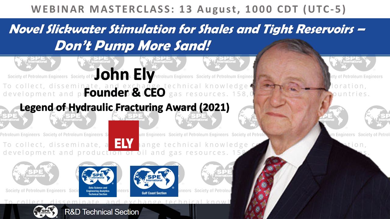 Novel Slickwater Stimulation for Shales and Tight Reservoirs – Don’t Pump More Sand! webinar thumbnail