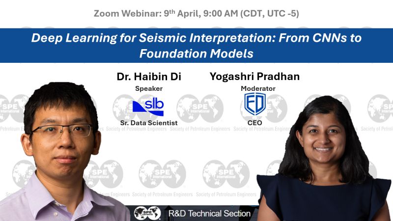 Deep Learning for Seismic Interpretation webinar thumbnail