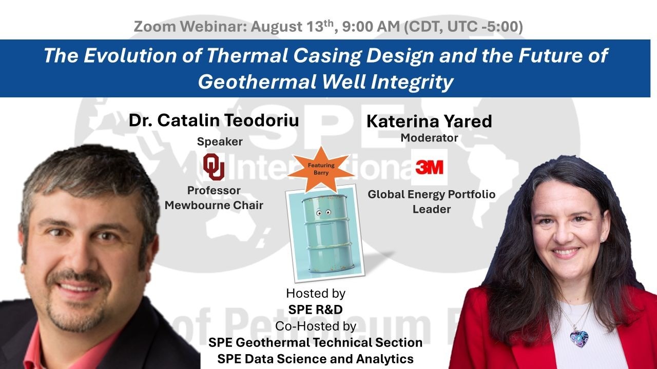 The Evolution of Thermal Casing Design and the Future of Geothermal Well Integrity webinar thumbnail