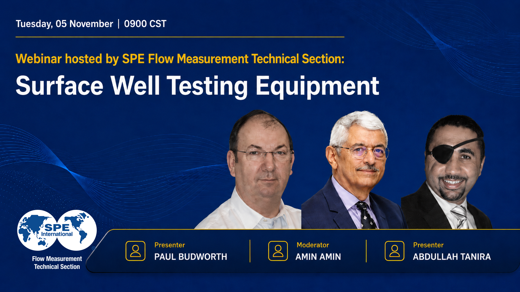 Practical Aspects of Surface Well Testing Equipment webinar flyer