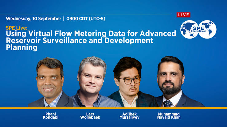 Virtual Flow Metering for Reservoir Surveillance SPE Live flyer