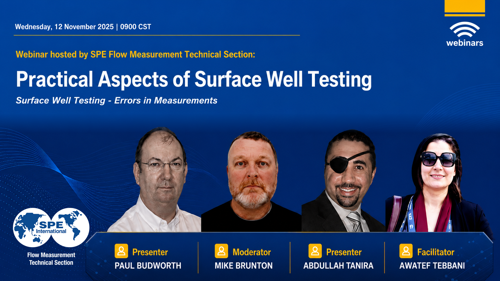 Surface Well Testing Errors in Measurements webinar flyer