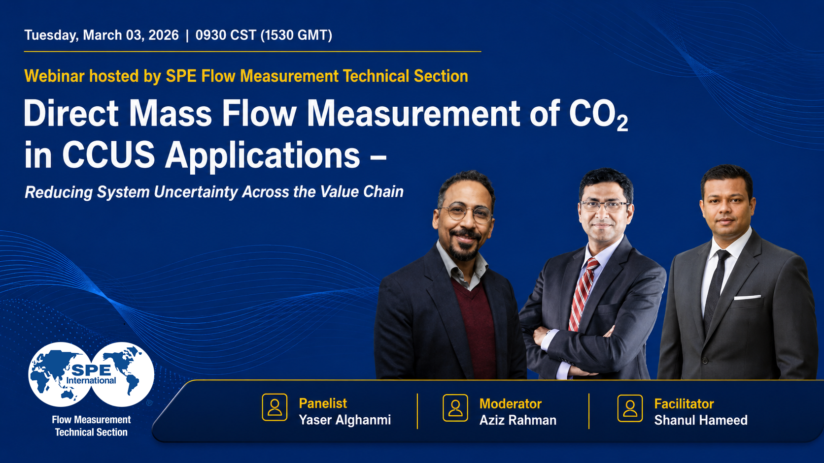 Direct Mass Flow Measurement of CO2 in CCUS Applications webinar flyer