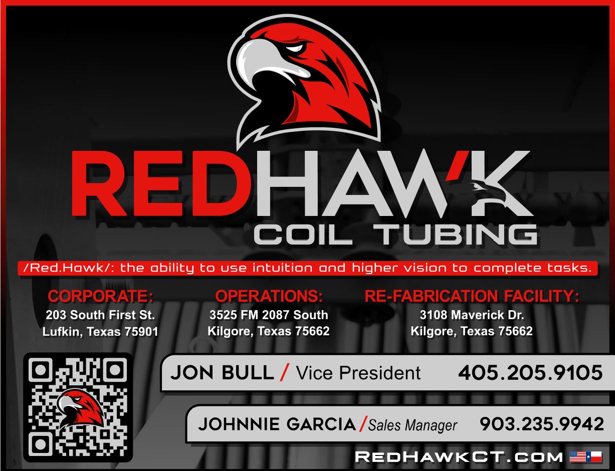 Red Hawk Coil Tubing East Texas Section