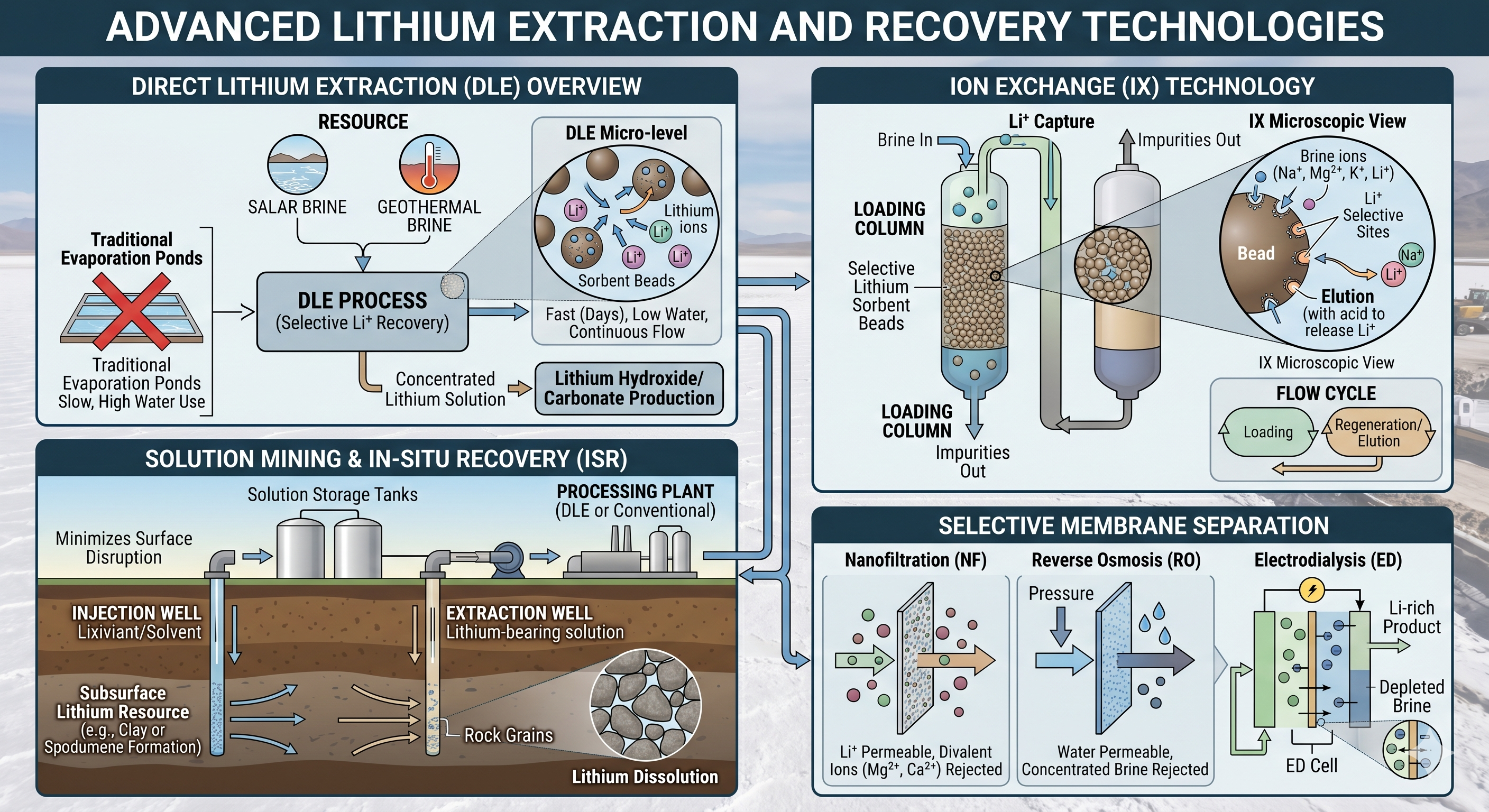 Extraction technologies