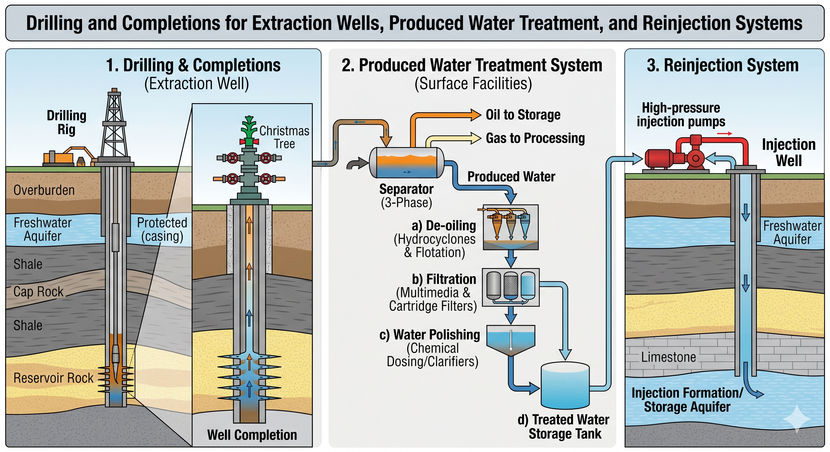 Well and process engineering
