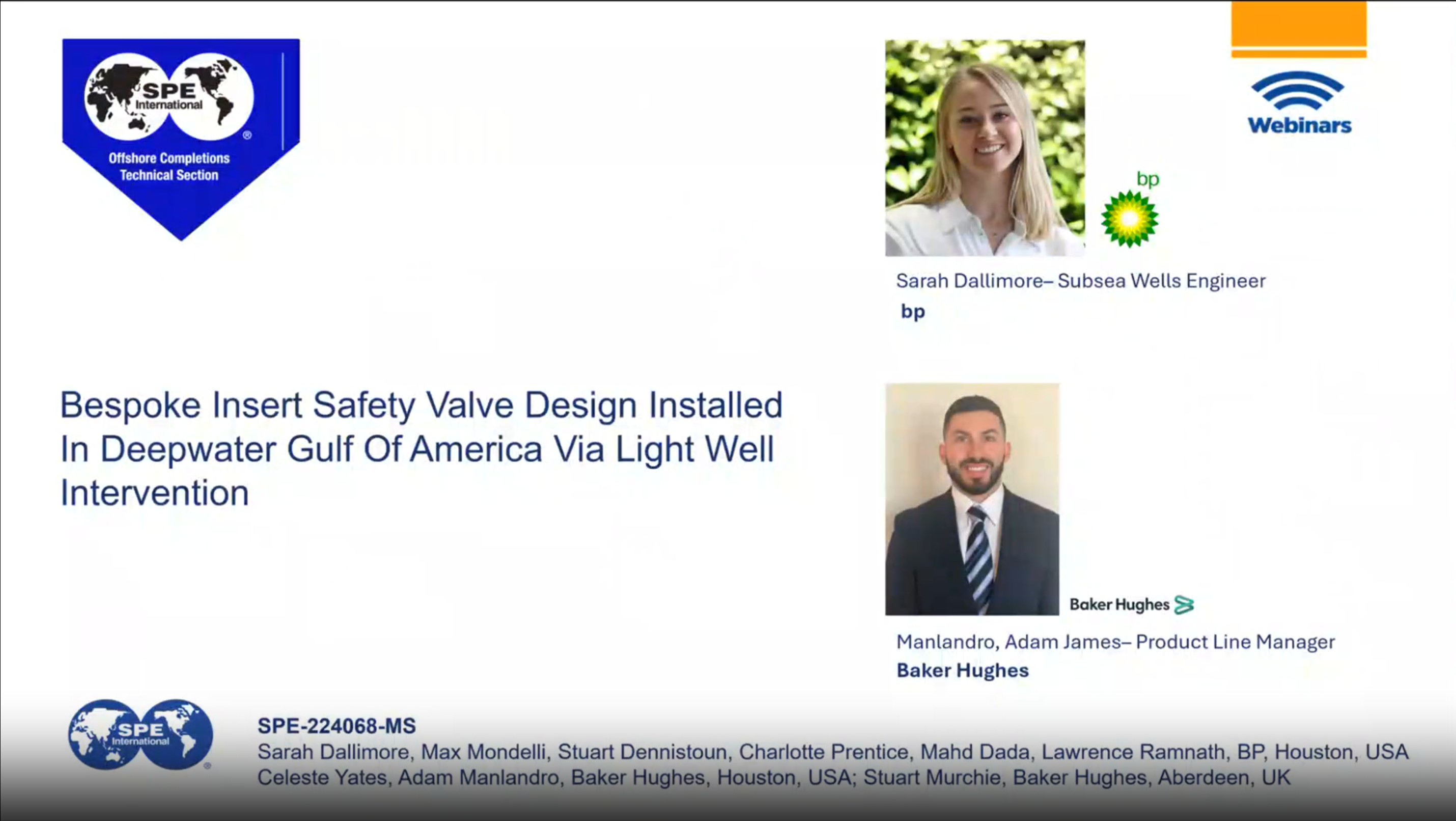 Thumbnail for Bespoke Insert Safety Valve Installed In Deepwater GoA Via Light Well Intervention