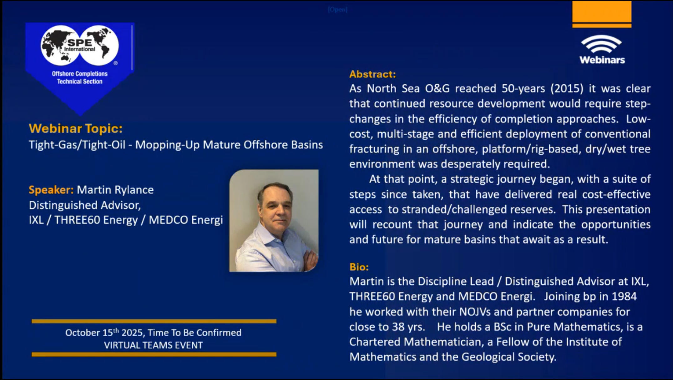 Thumbnail for Tight-Gas/Tight-Oil - Mopping-Up Mature Offshore Basins