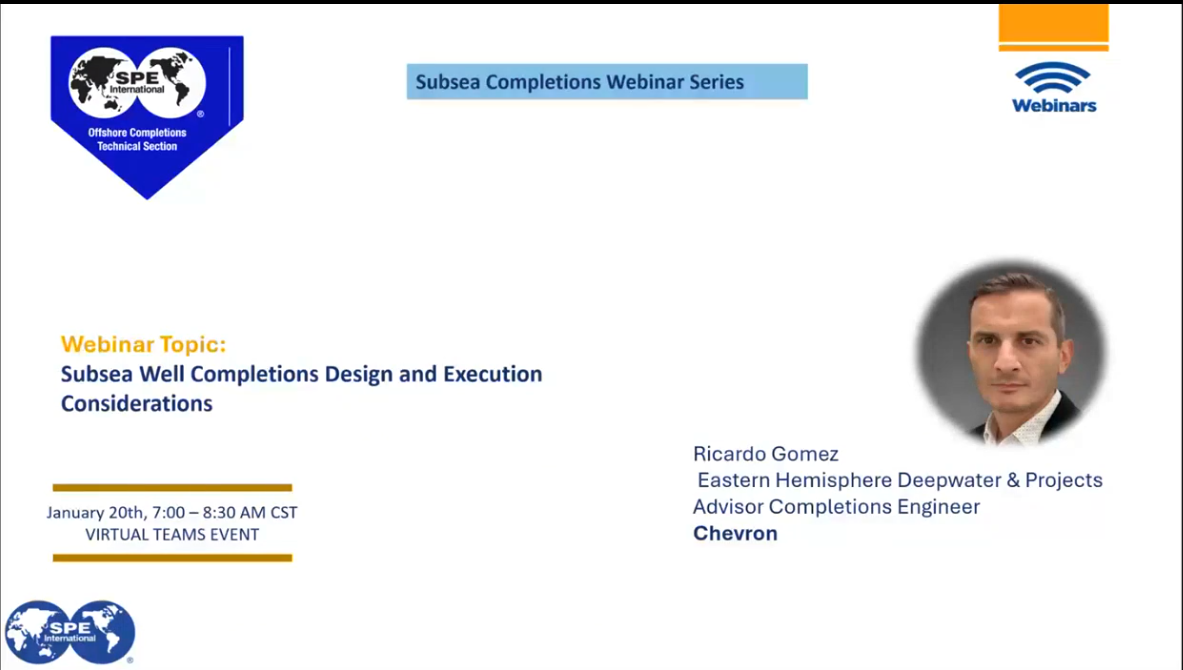 Thumbnail for Subsea Well Completions Design and Execution Considerations