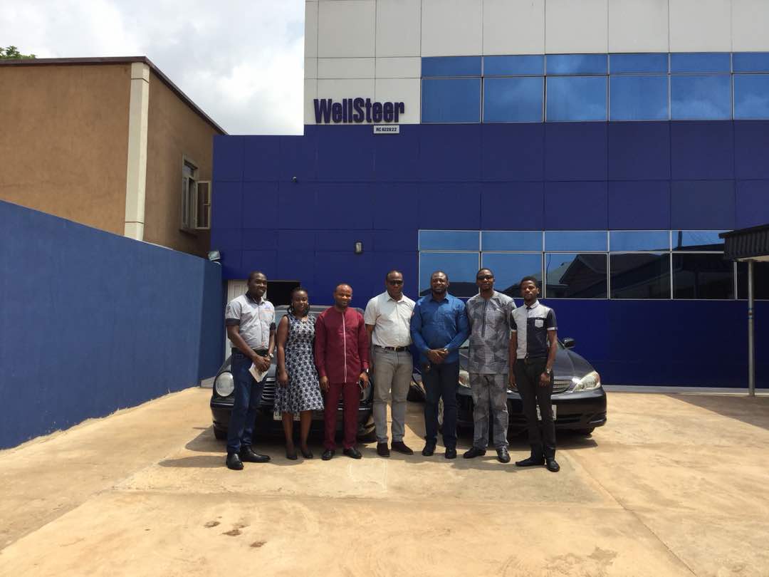 Section officers with Wellsteer management