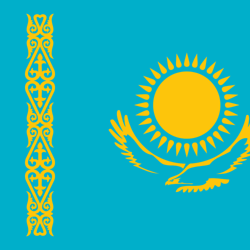 Kazakhstan flag