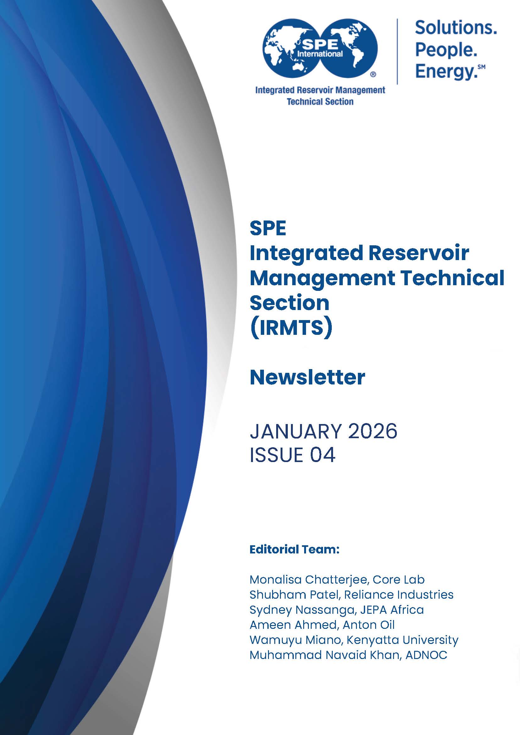 Cover image for the January 2026 IRMTS Newsletter