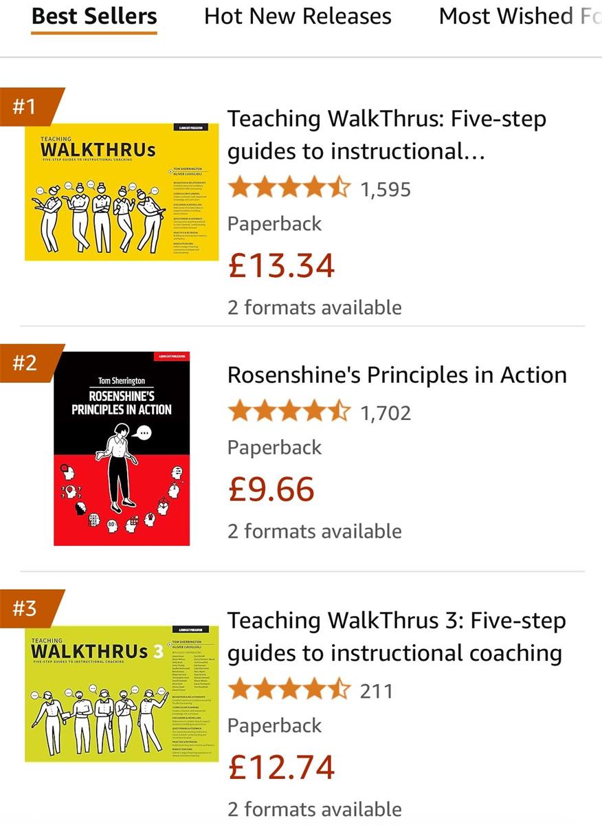 Amazon Bestsellers List