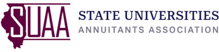 State Universities Annuitants Association logo. This will take you to the homepage