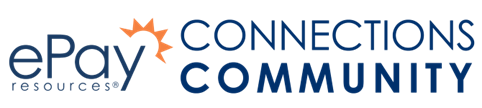 ePayResources Connections logo. This will take you to the homepage