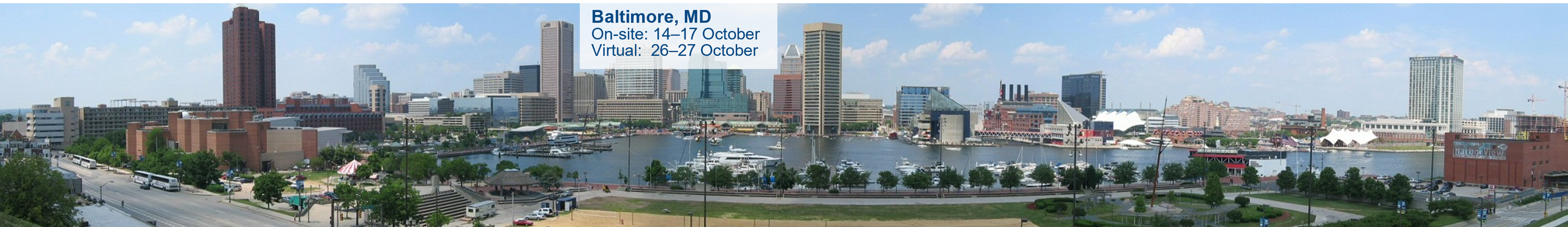 Baltimore Inner Harbor panorama