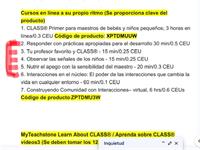 Los cursos seleccionados no los encontramos en nuestras cuentas, cómo accedemos a ellos. 