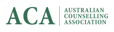 Australian Counselling Association logo. This will take you to the homepage
