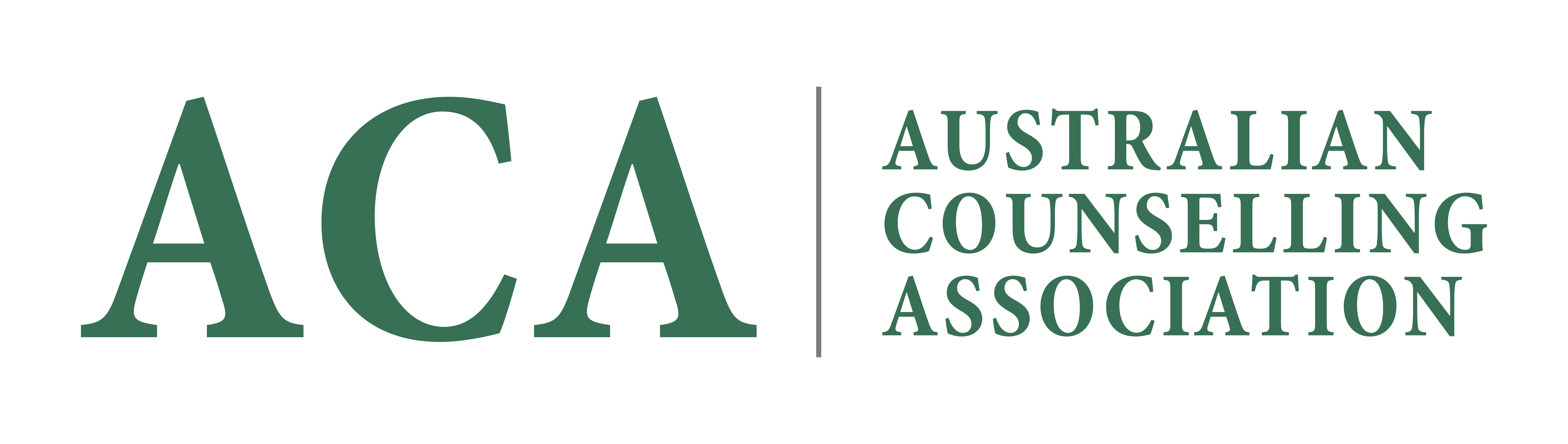Australian Counselling Association logo. This will take you to the homepage