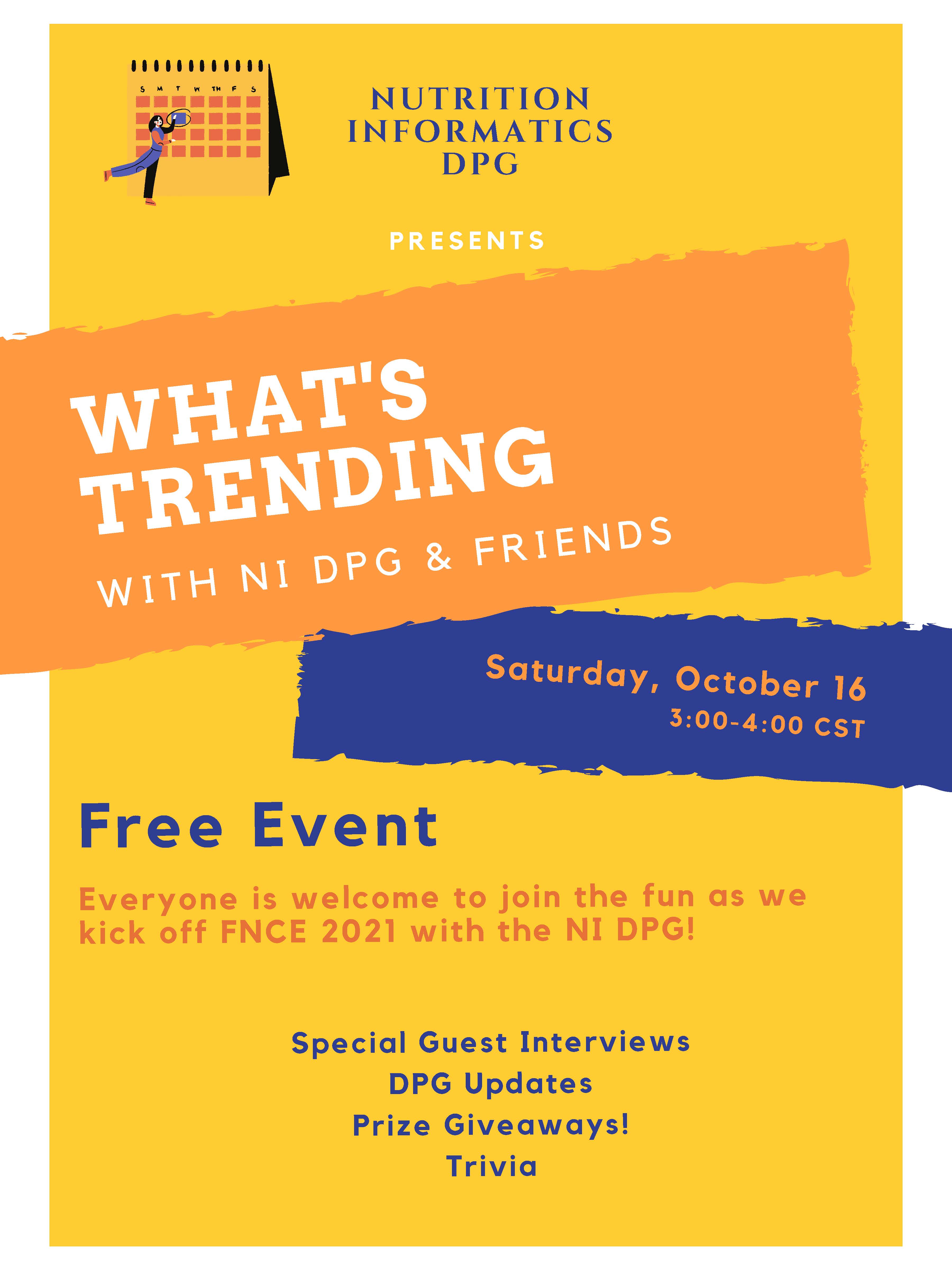 What's Trending with NI DPG and Friends