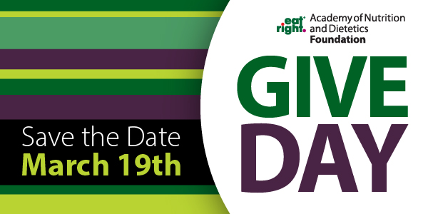 Academy Foundation Give Day: March 19th. Save the Date