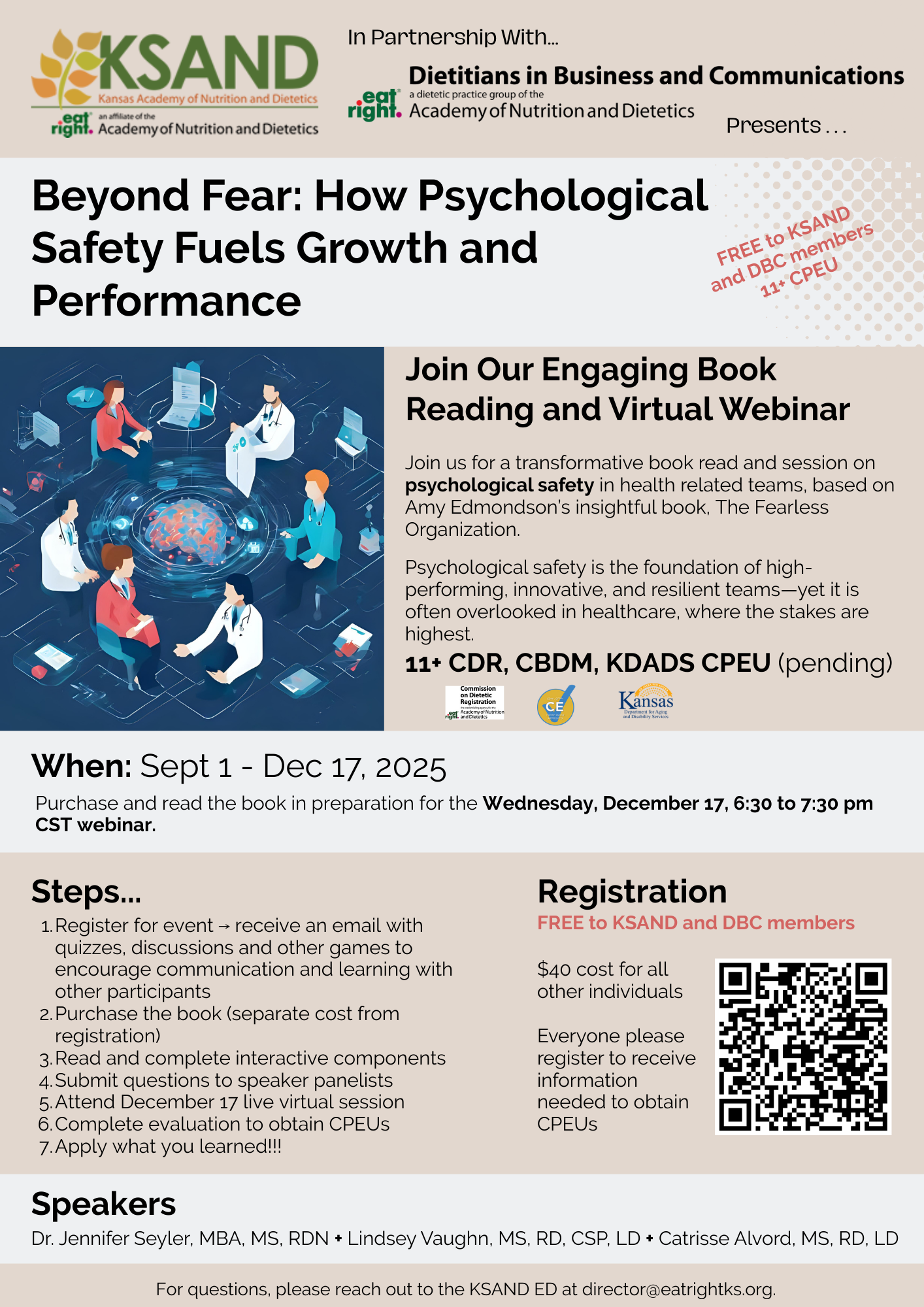 DBC Bookclub x KSAND - Beyond Fear: How Psychological Safety Fuels Growth and Performance