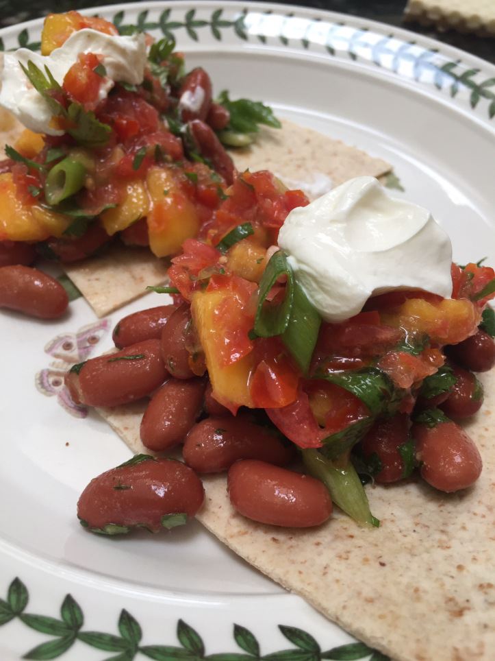 Bean Tacos with Fresh Mango Salsa Diabetes DPG