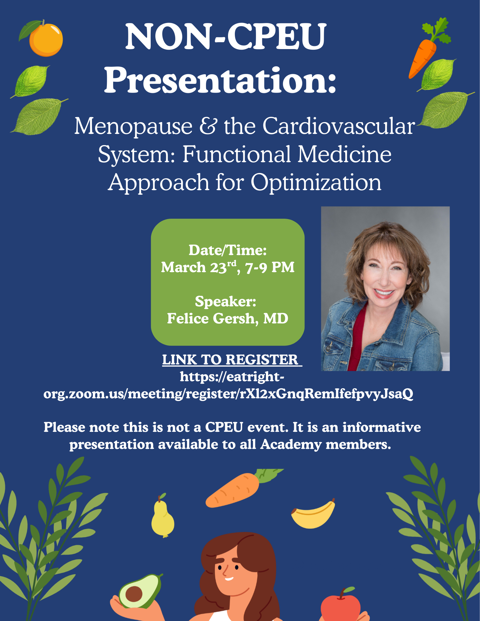 March 2026 webinar flyer