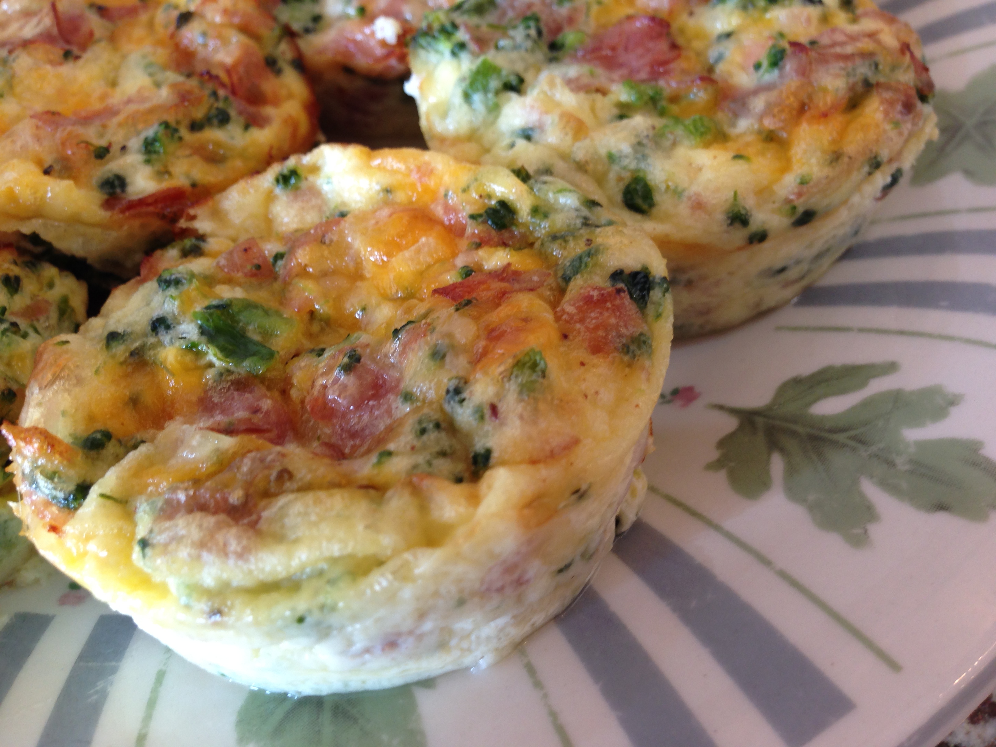 Recipe Crustless Individual Quiches NEP