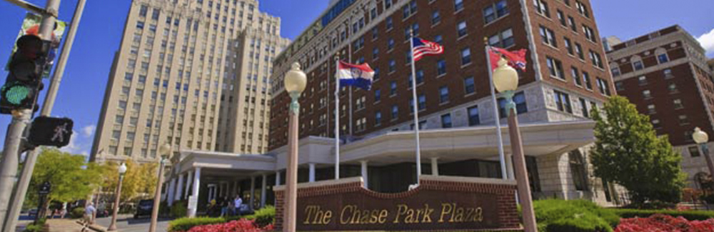 The Chase Park Plaza Hotel The Chase Park Plaza Hotel entrance.