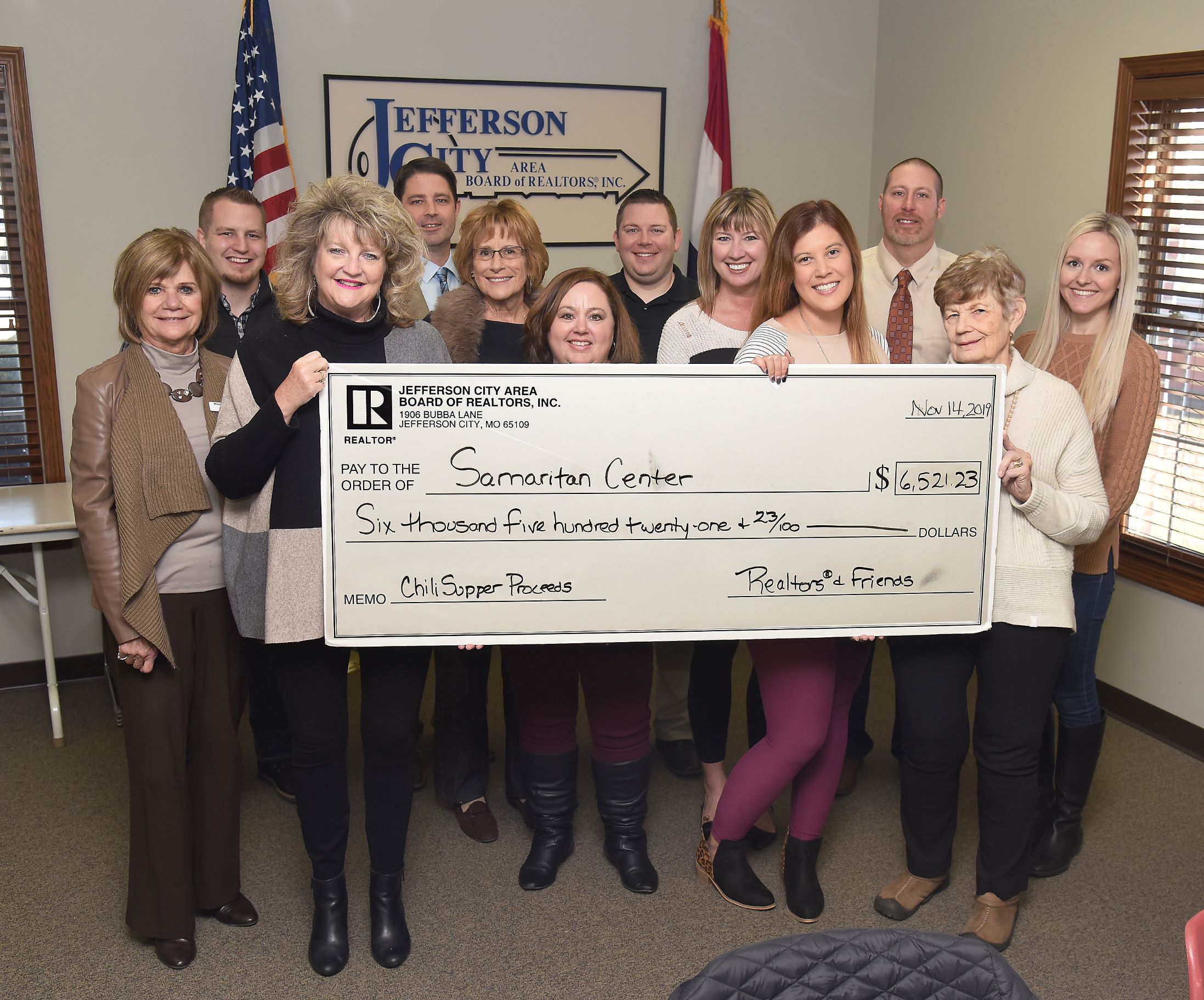 Chili Supper Check Presentation