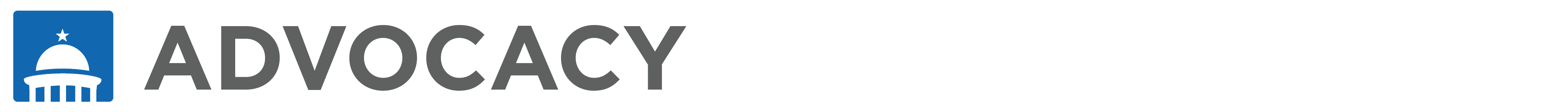 Graphic image that says Advocacy  