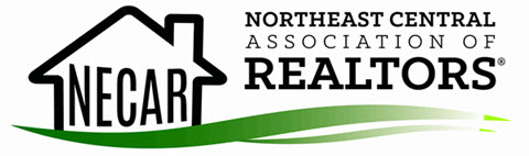 Northeast Central Association of REALTORS logo. This will take you to the homepage