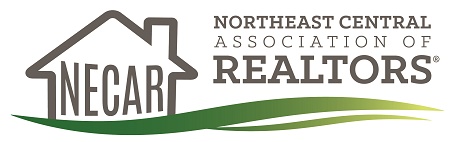 Northeast Central Association of REALTORS logo. This will take you to the homepage
