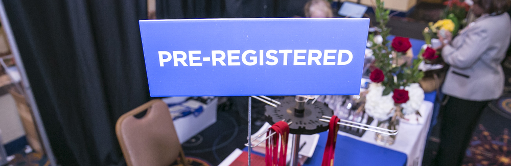 Registration Desk Registration Options
