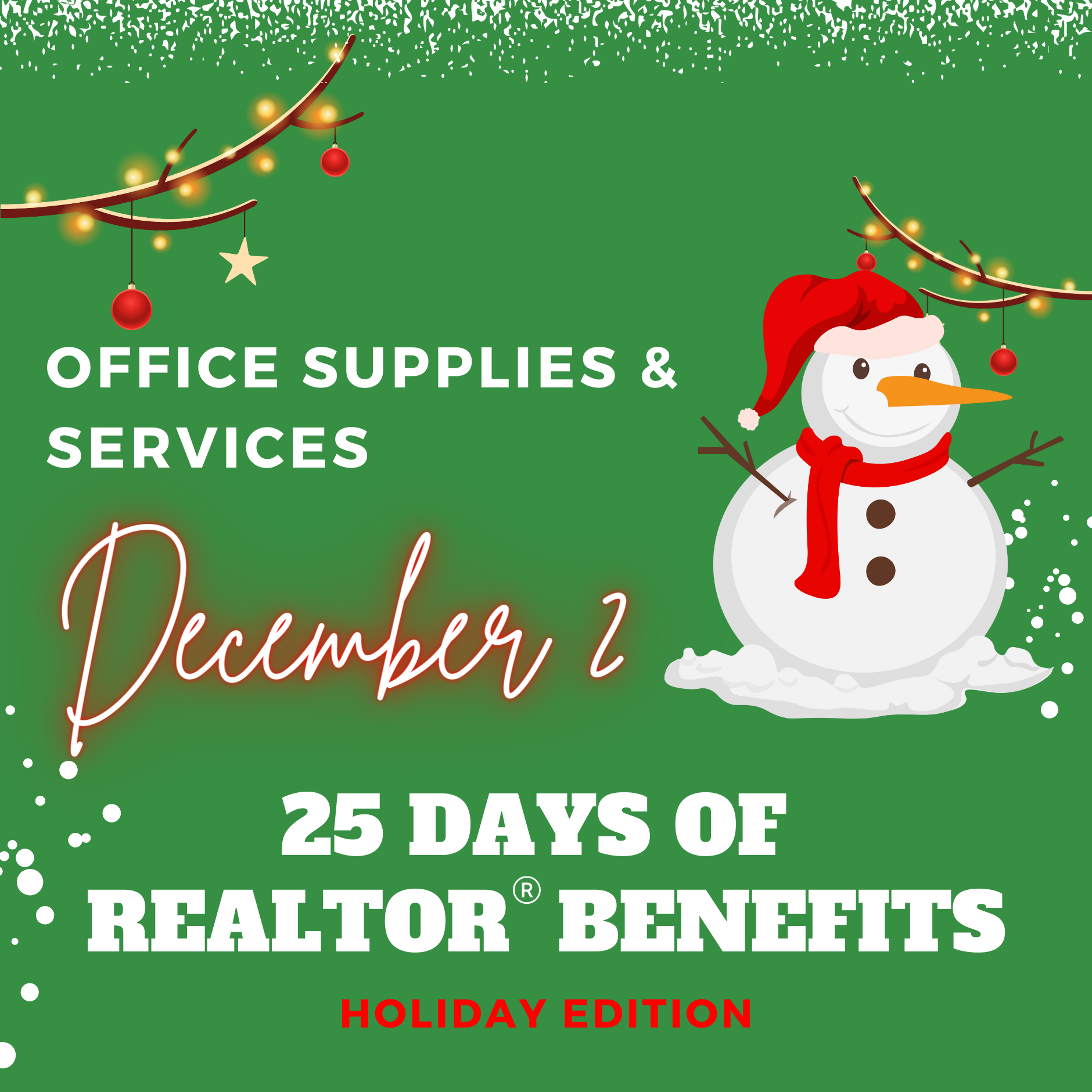 25 Days of Benefits Missouri REALTORS®