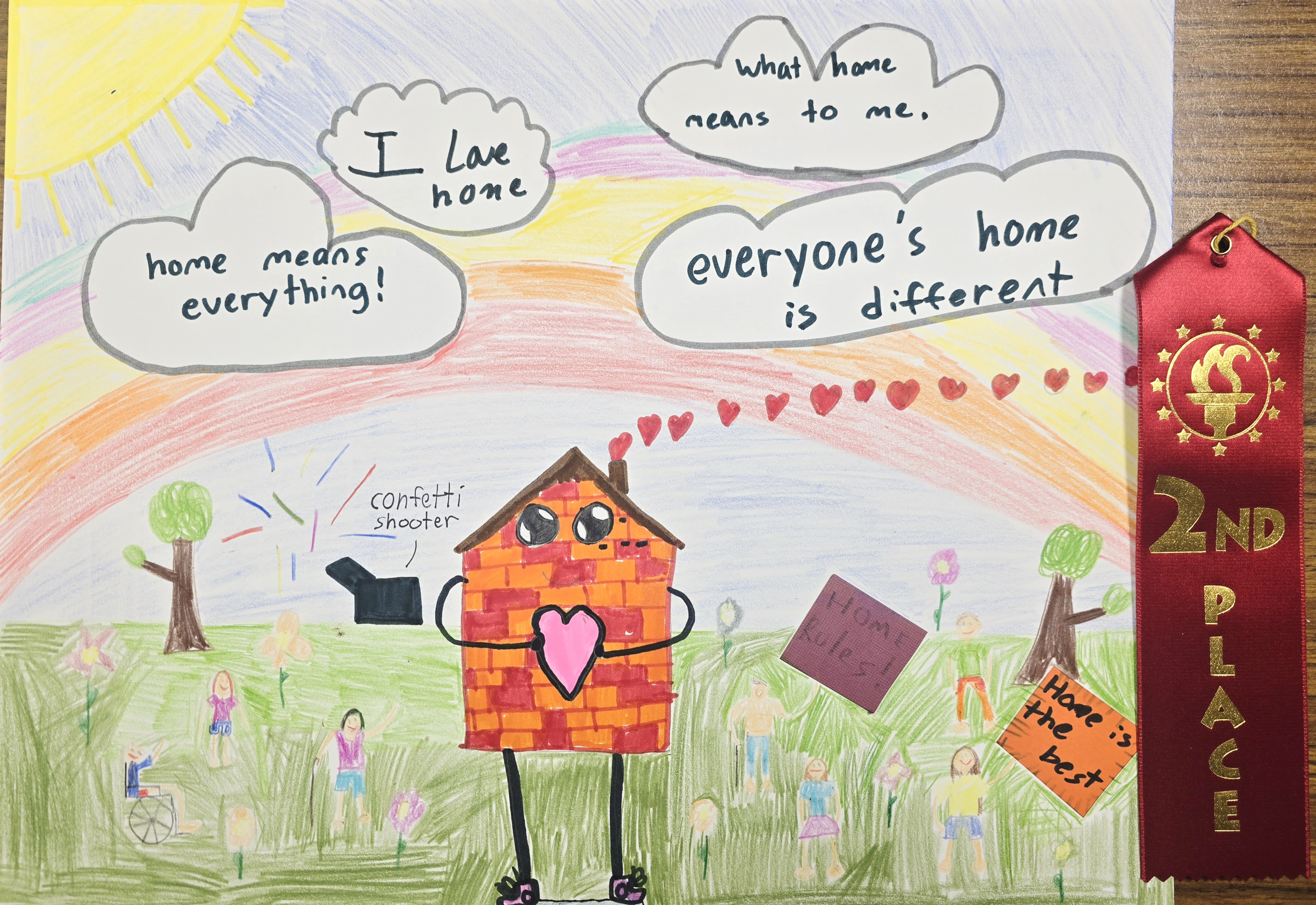 5th Grade 2nd Place Boessen