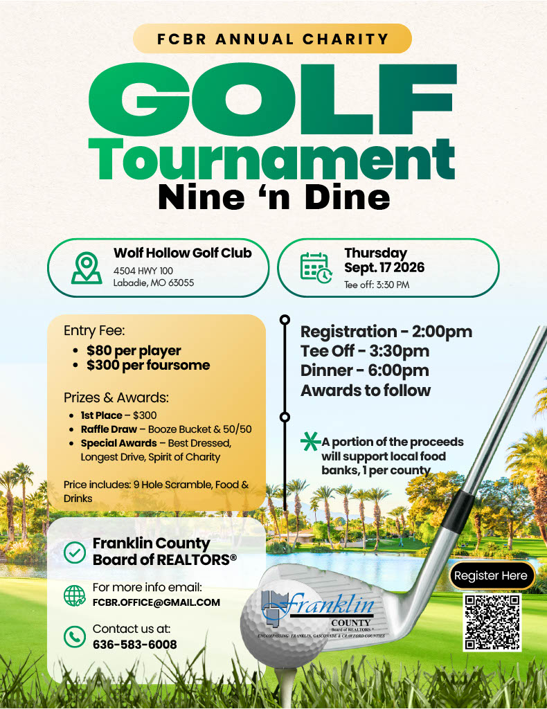 2026 FCBR Golf Tournament flyer