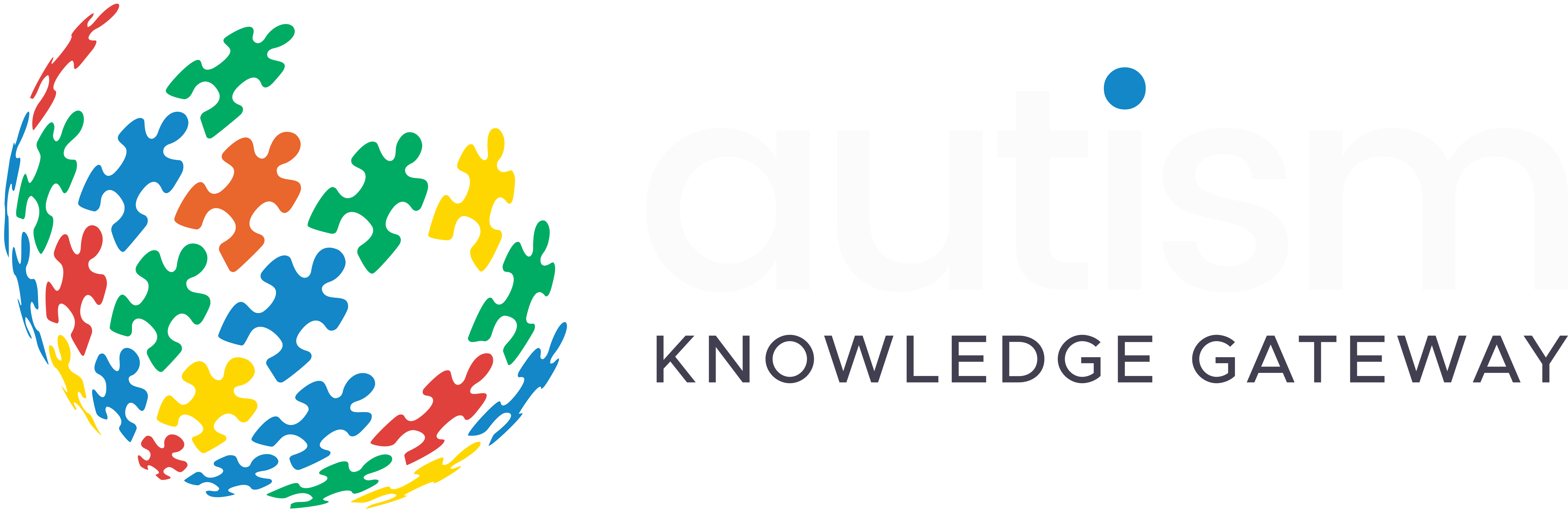 Autism Knowledge Gateway logo. This will take you to the homepage