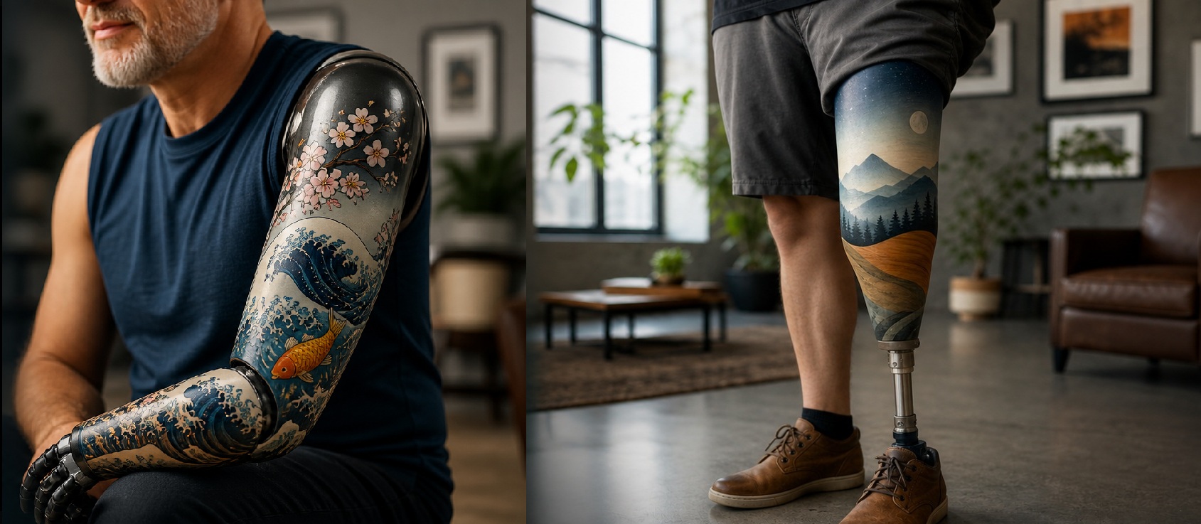 The Joy of Cosmetic Prosthetic Covers