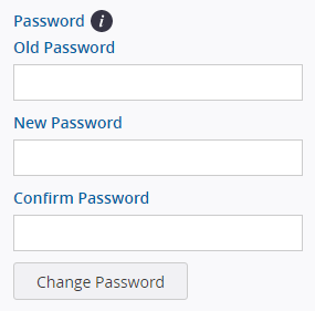 Change password