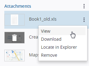 ToDo Attachment Commands