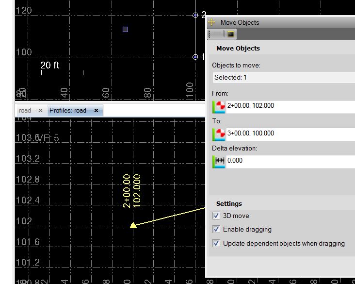 Moving Vertical Alignment