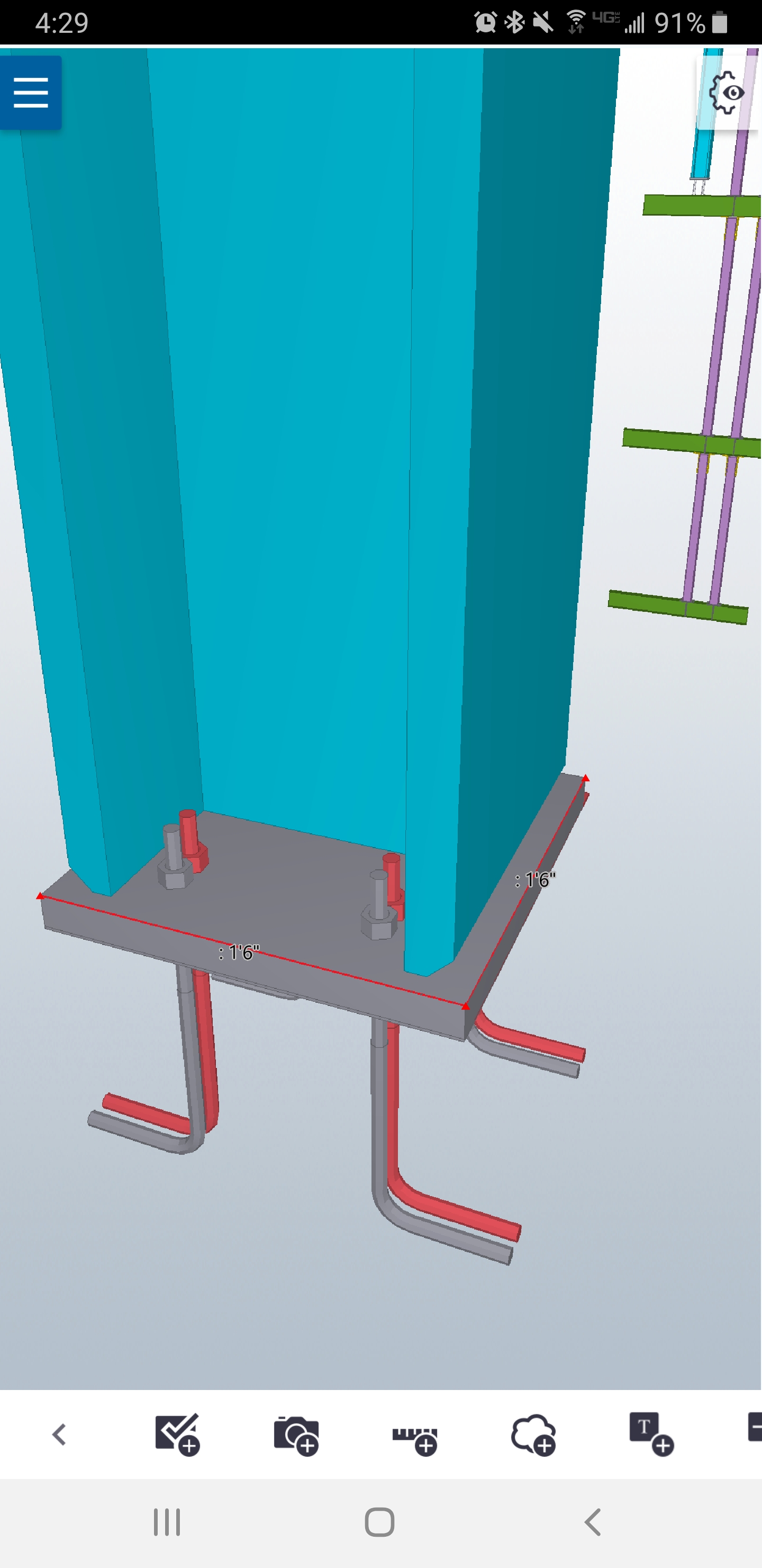 Font size on Mobile App