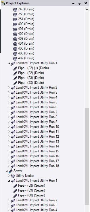 Naming issues from importing data