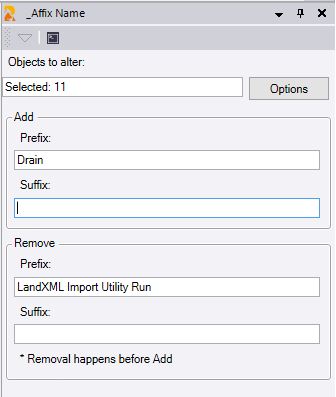 AffixName screenshot