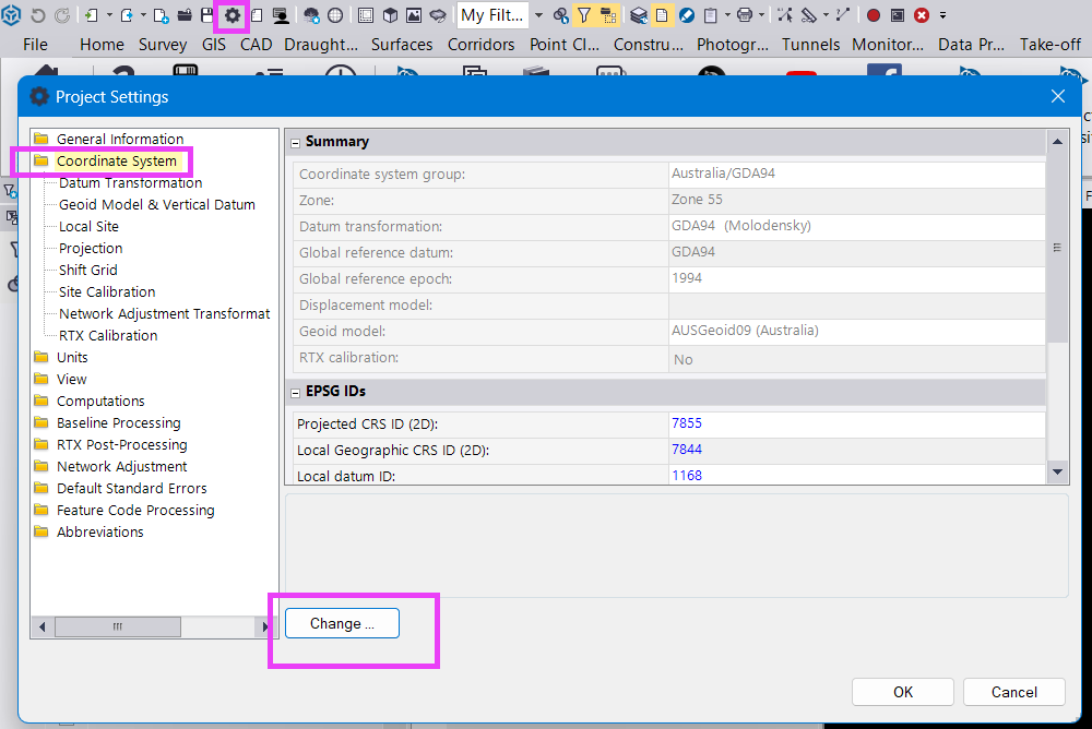 How to load a *.gem (geoid model) into TBC? Trimble Business Center
