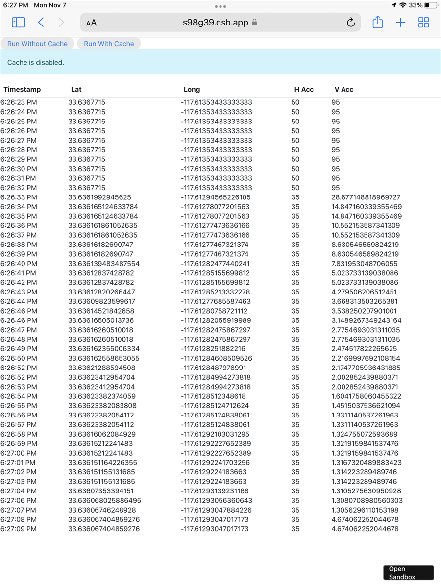 Trimble Mobile Manager does not share location with Safari and Chrome