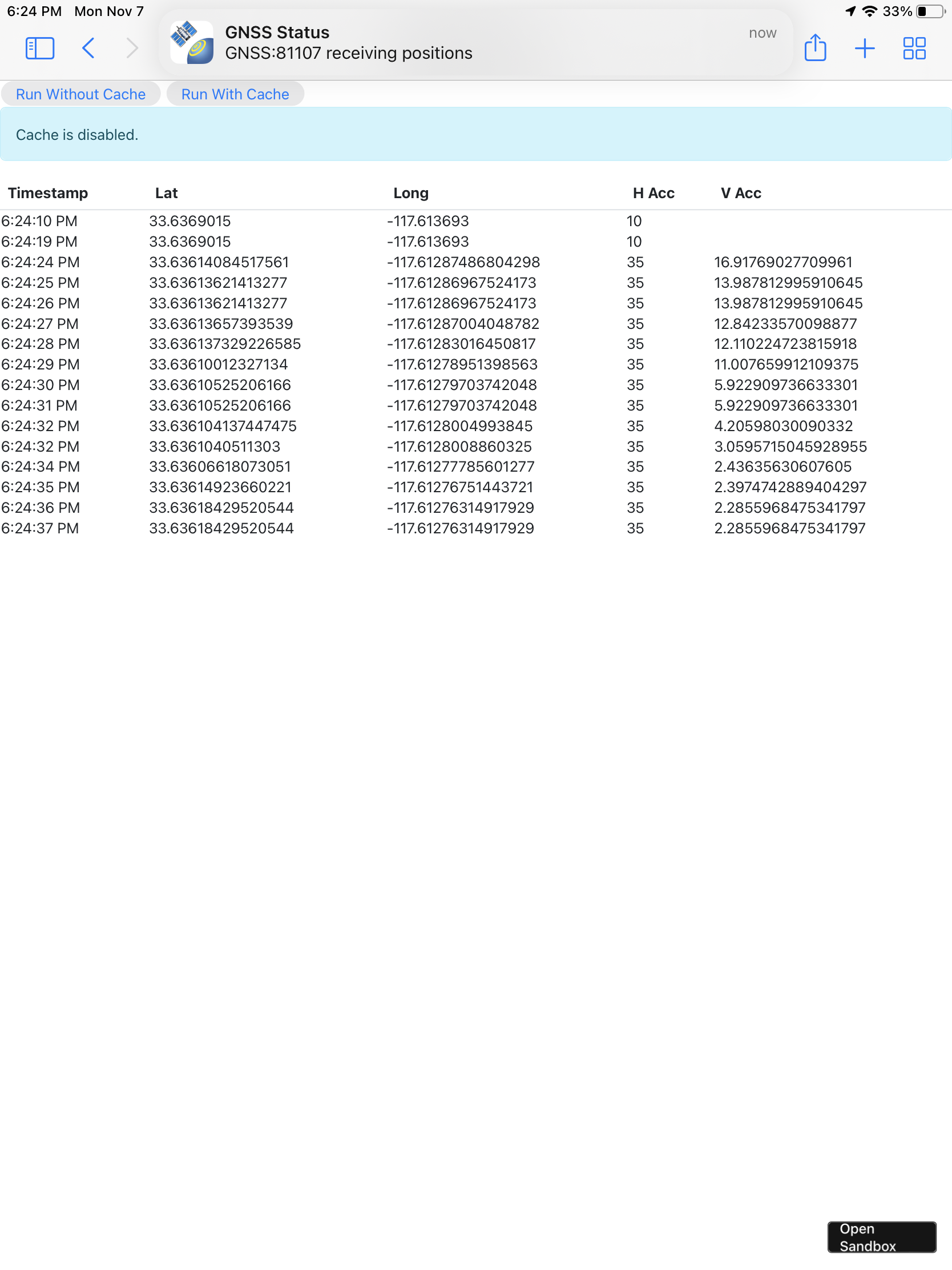 Trimble Mobile Manager does not share location with Safari and Chrome